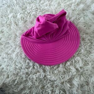 Pink Visor Hat